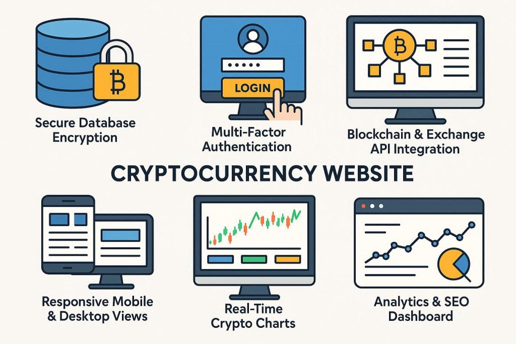 طراحی سایت ارز دیجیتال