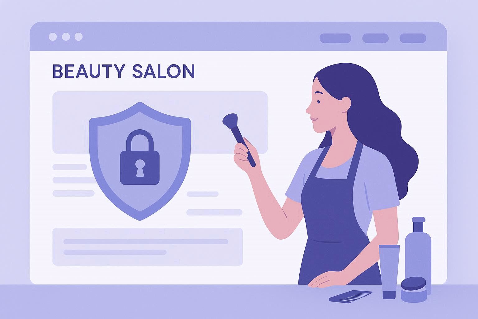 طراحی سایت آرایشگاهی 04