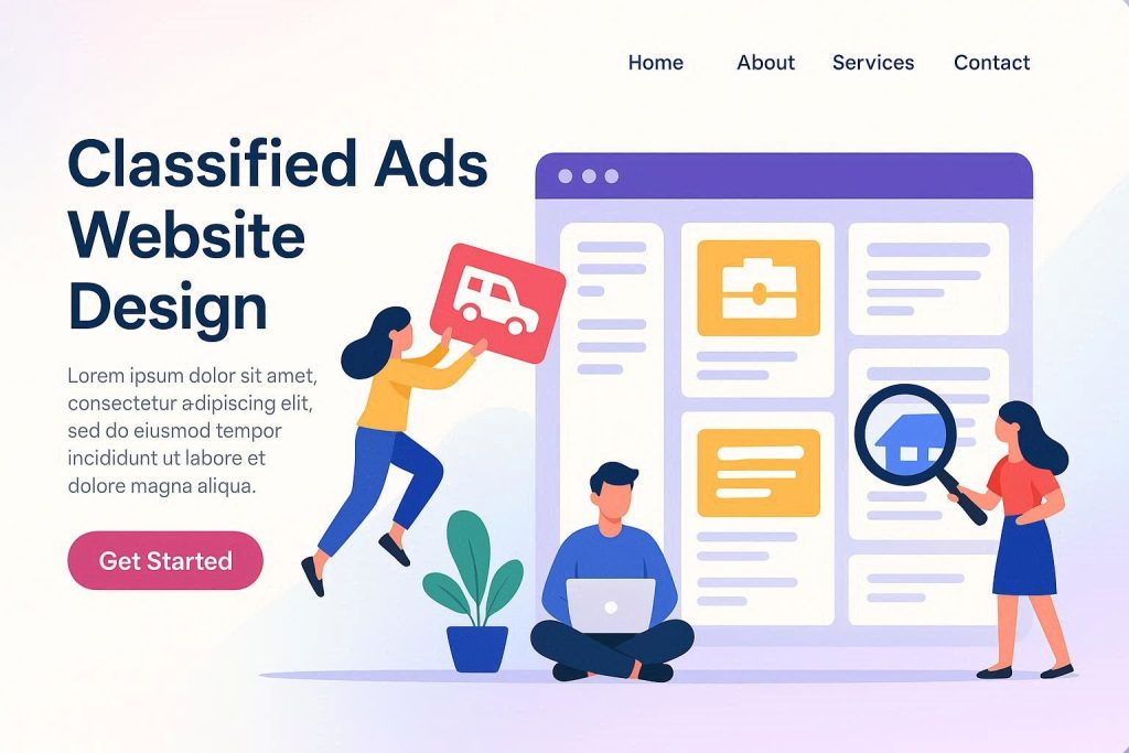 طراحی سایت آگهی