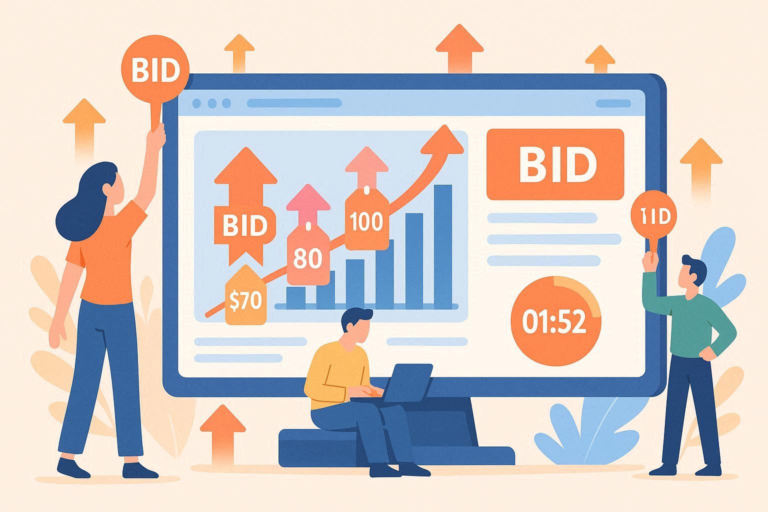 طراحی سایت حراجی آنلاین 01