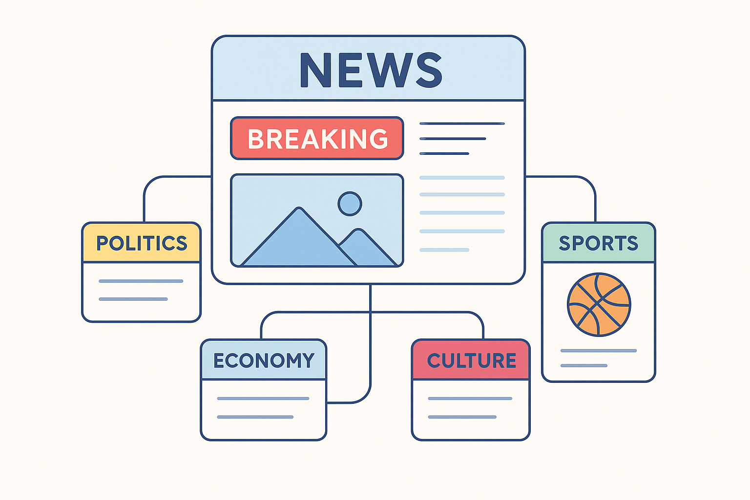 طراحی سایت خبری 01