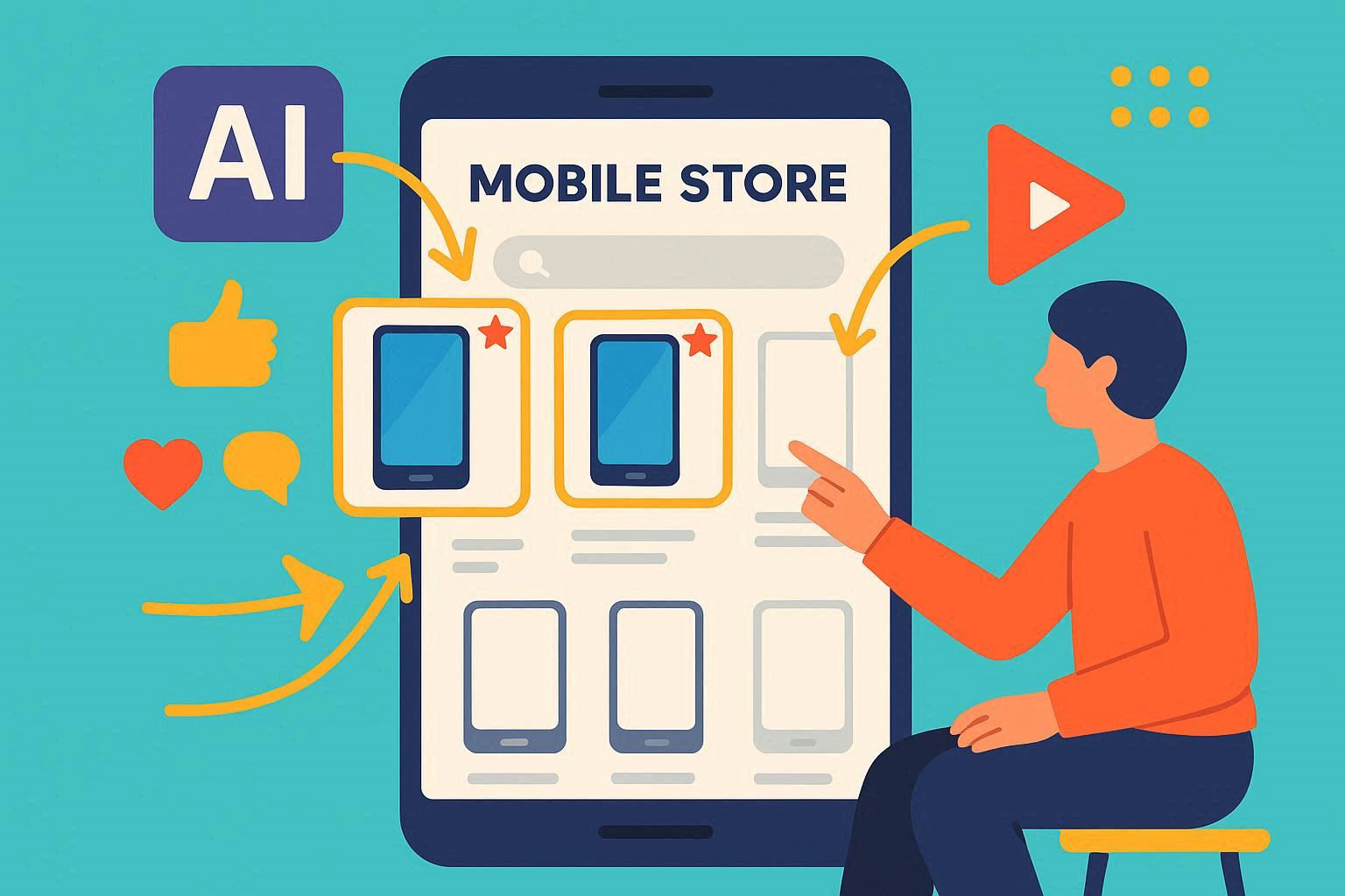 طراحی سایت فروش موبایل 02