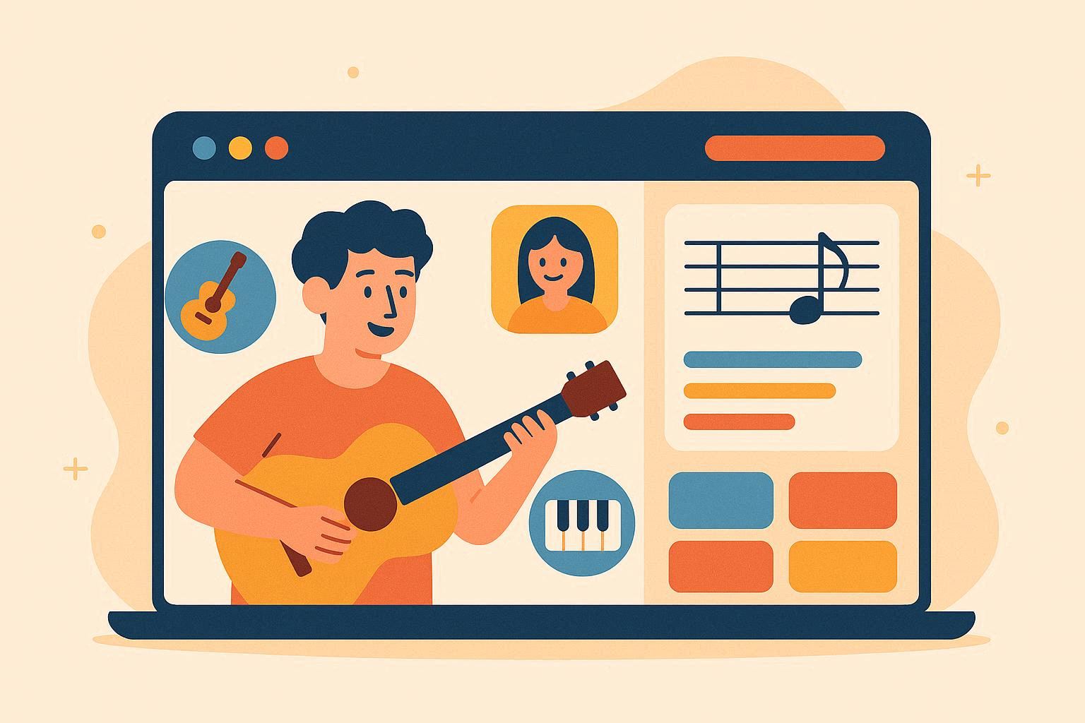 طراحی سایت موسیقی 03