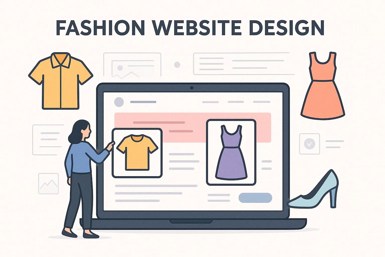 طراحی سایت پوشاک 01