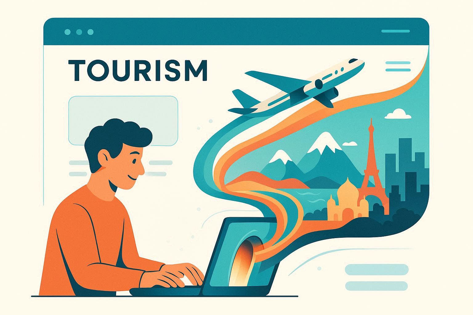 طراحی سایت گردشگری 07