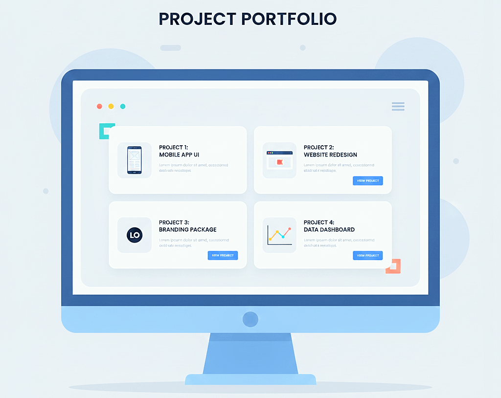 طراحی سایت رزومه 03