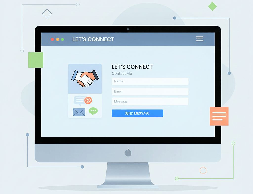 طراحی سایت رزومه 06