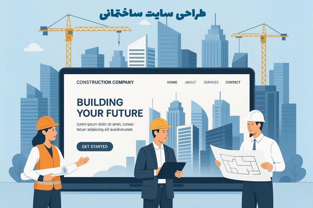 طراحی سایت ساختمانی