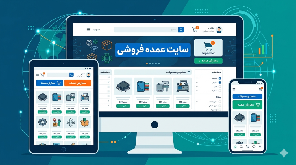 طراحی سایت عمده فروشی 04