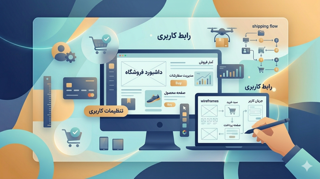 طراحی سایت فروشگاهی 02